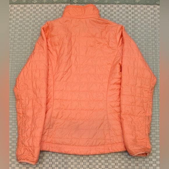 Patagonia Nanopuff Full Zip Jacket Apricot Orange Women's Size Small - Picture 2 of 6